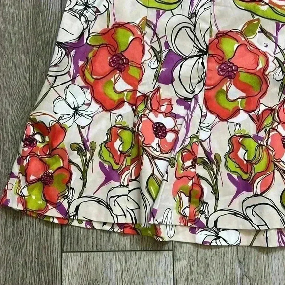 Lane Bryant floral skirt - Picture 2 of 4